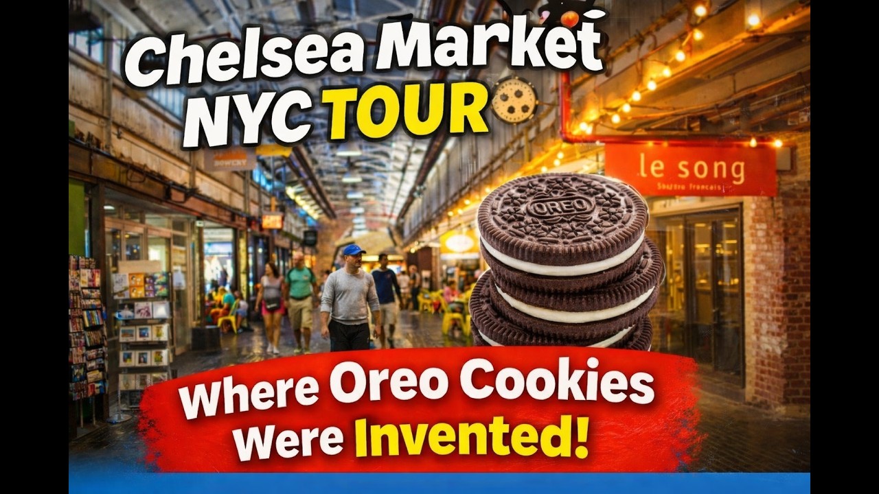 Exploring Chelsea Market NYC | The Birthplace of Oreo Cookies