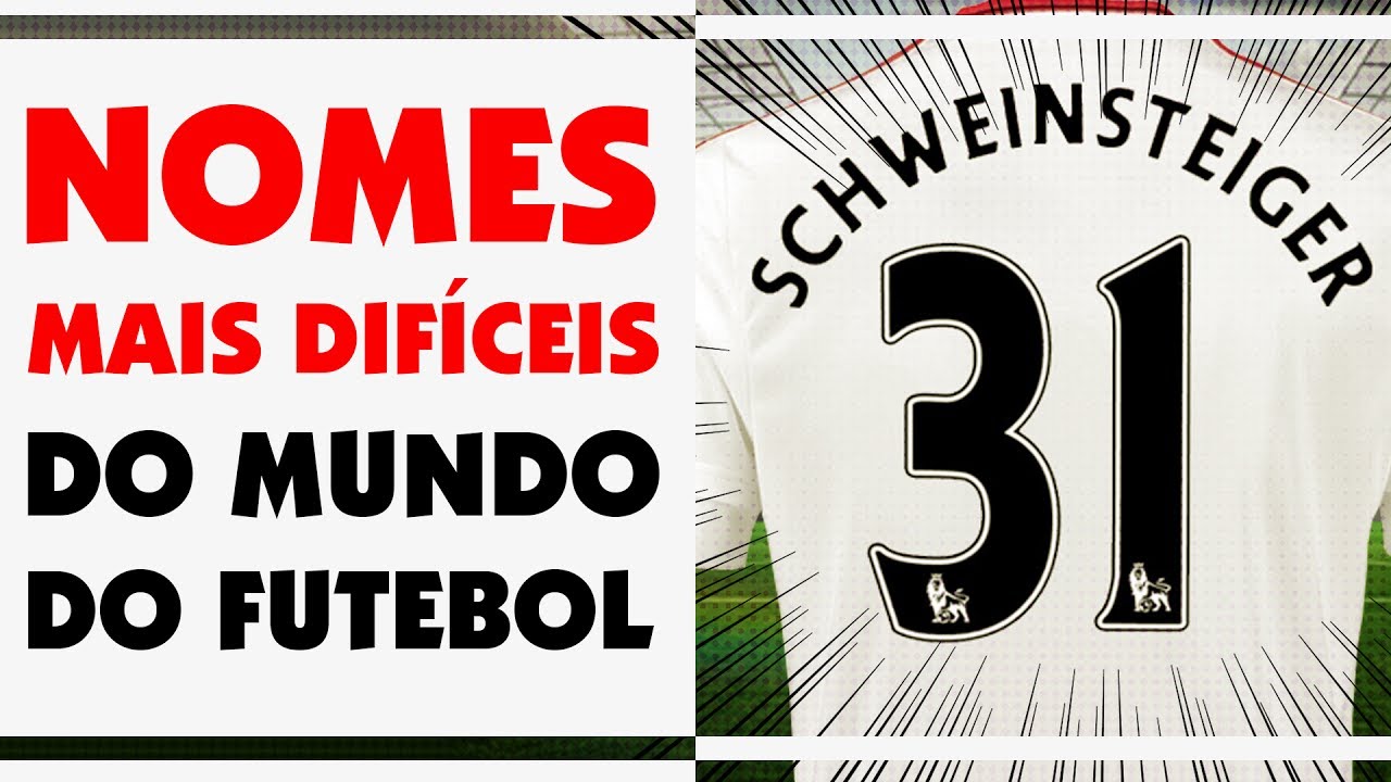 JOGADORES COM OS NOMES MAIS DIFÍCEIS DO MUNDO DE PRONUNCIAR