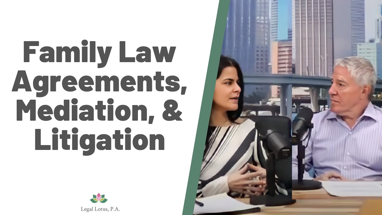 Ins and outs of family law agreements, mediation, & litigation with Anna Fernandez & Mitch Panter