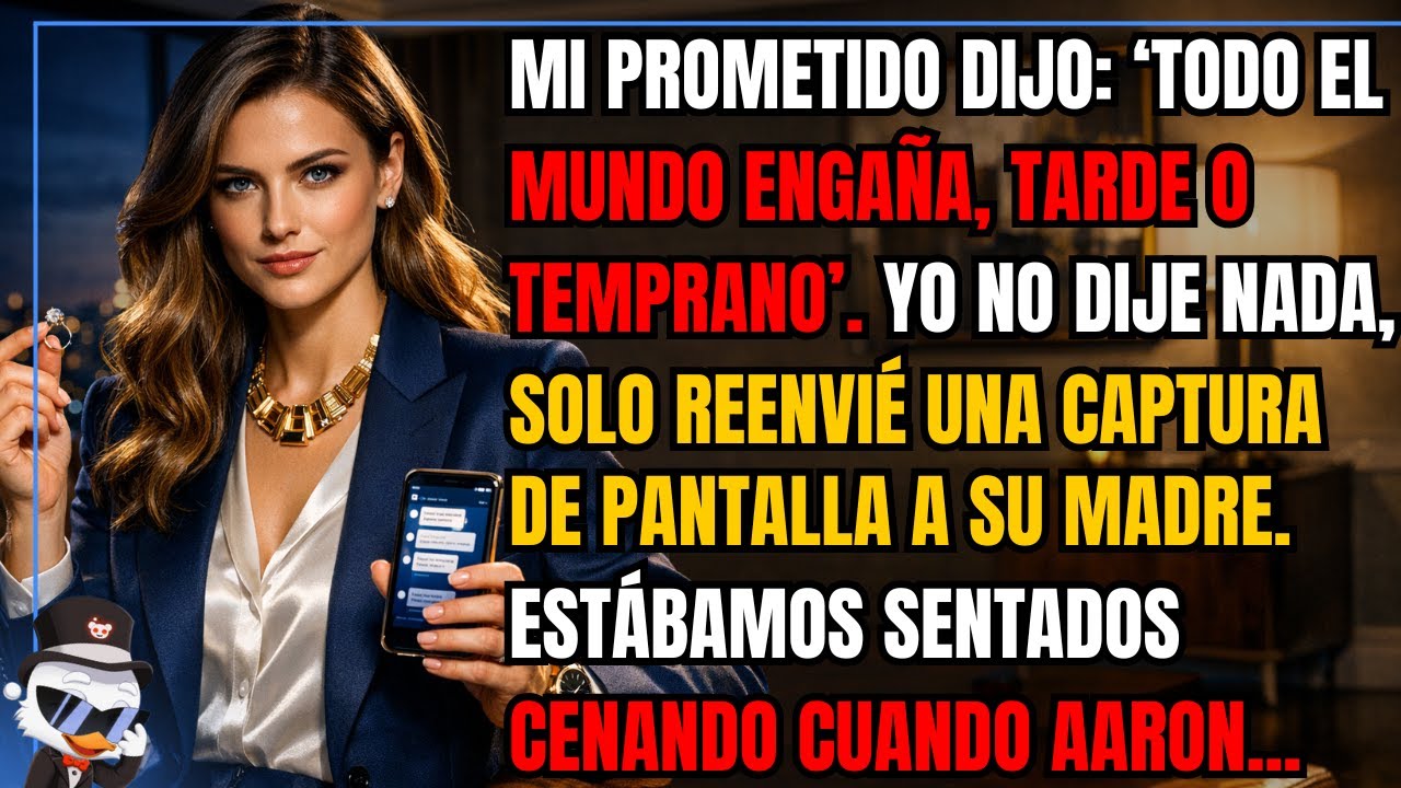 Mi prometido dijo: ‘Todo el mundo engaña, tarde o temprano’. Yo no dije nada, solo reenvié una...