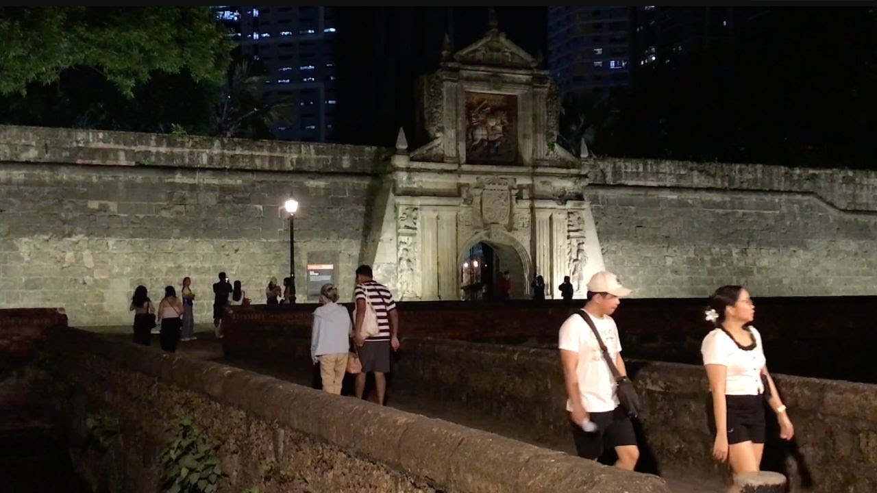 I Didn't Expect Intramuros to Look Like This at Night 🇵🇭