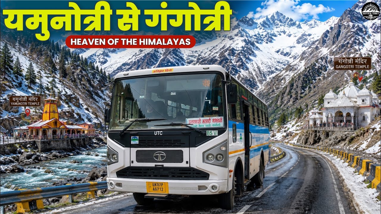 Yamunotri to Gangotri 🚌 | India&rsquo;s Most Beautiful Himalayan Road Trip