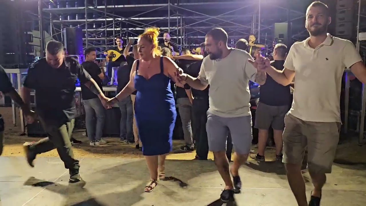 Συρτά Νίκος Καρκάνης (Παρέα Τρουλάκη) γλέντι της Ένωσης Κρητών Γλυφάδας 15/7/2023
