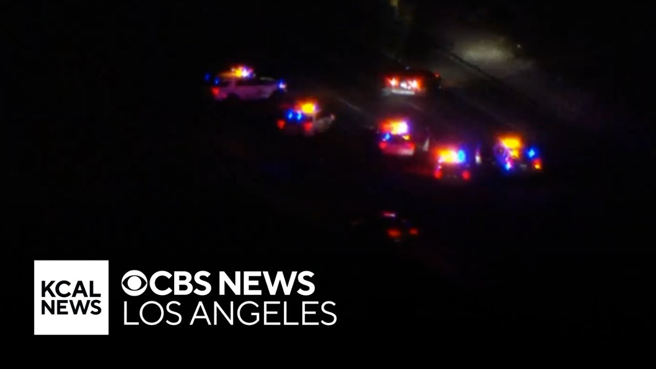 Shots fired at end of wild pursuit through San Bernardino County