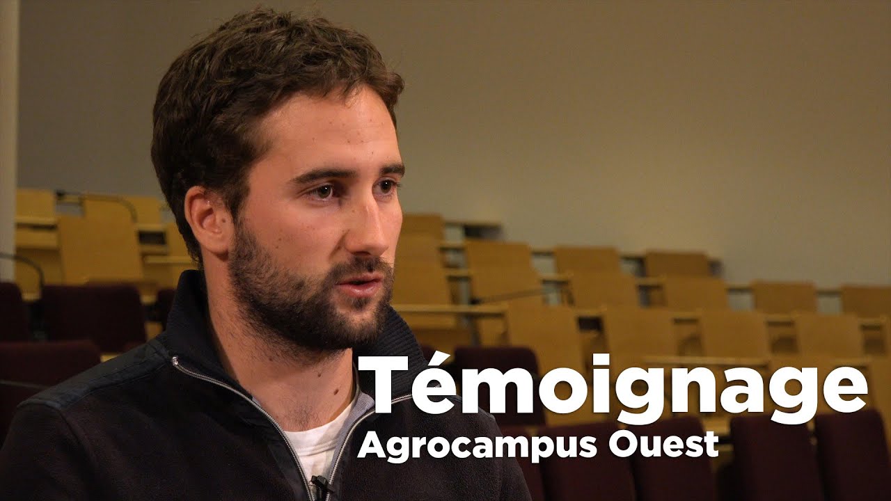 Matthieu, élève ingénieur agronome spécialisation SIPA