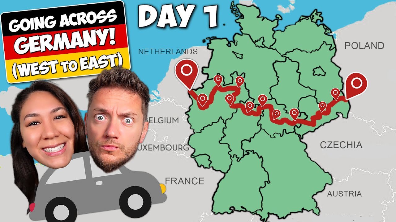 Crossing Germany - DAY 1 | Dutch Border to German Mountain Town 🇩🇪 |Food, Culture & Ruhrpott Vibes