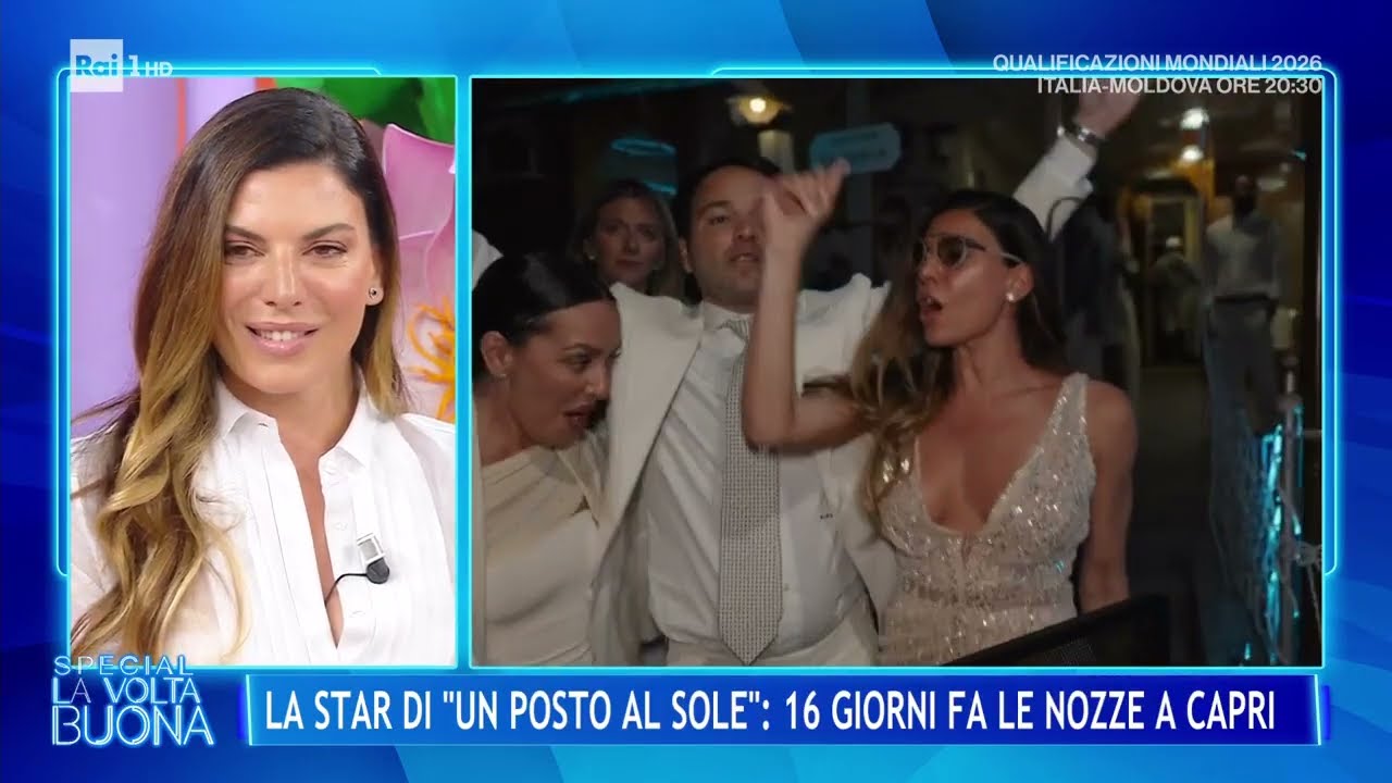 Claudia Ruffo si è sposata - La volta buona 09/06/2025