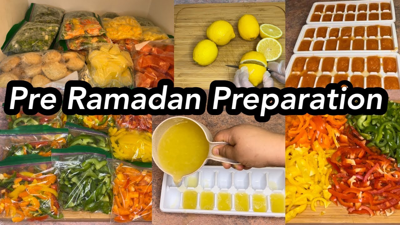 Pre-Ramadan Preparations 2023 | Meal-Preps for Ramadan 🥘