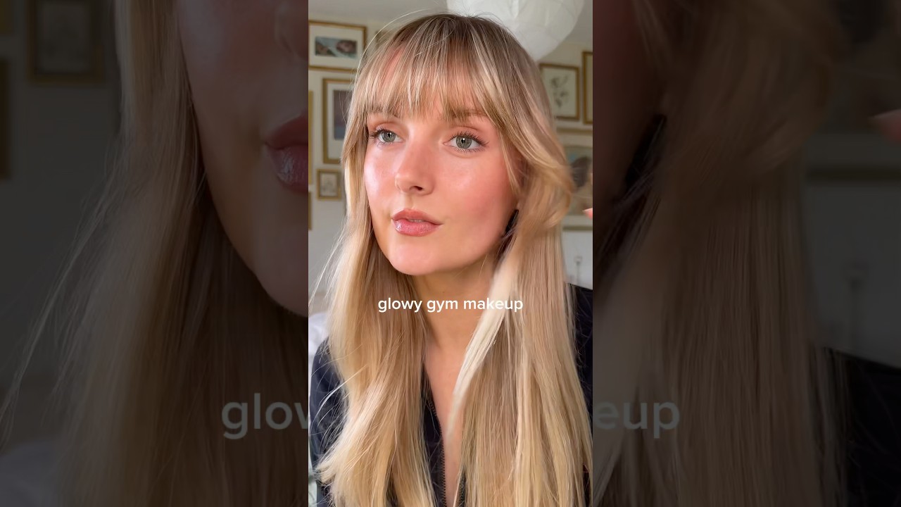 Glowy Gym Makeup #grwm
