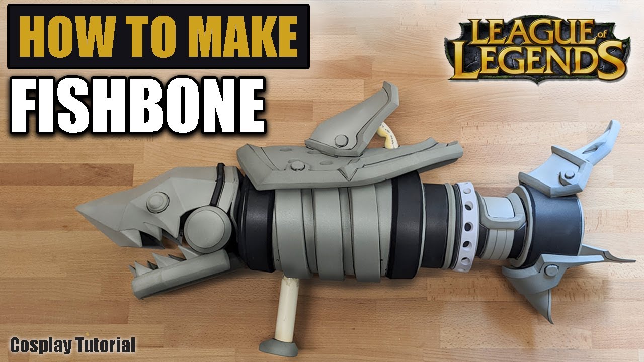Как сделать ракетницу «Arcane Jinx Rocket Launcher» из игры League of Legends | Урок по косплею