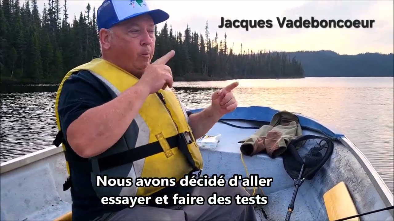 Truite moucheté à la Pourvoirie à l'Ours Brun