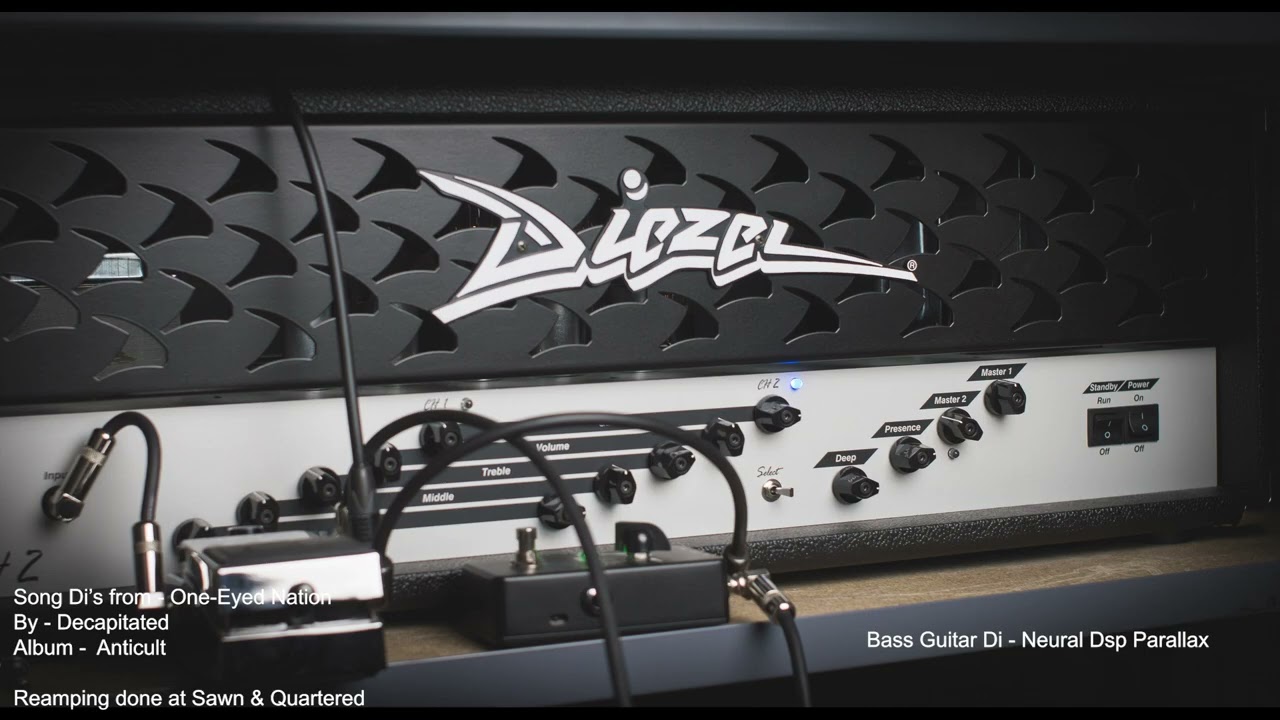 5150, Diezel VH2, Mesa Dual Rectifier Comparison (Decapitated, One-Eyed Nation)