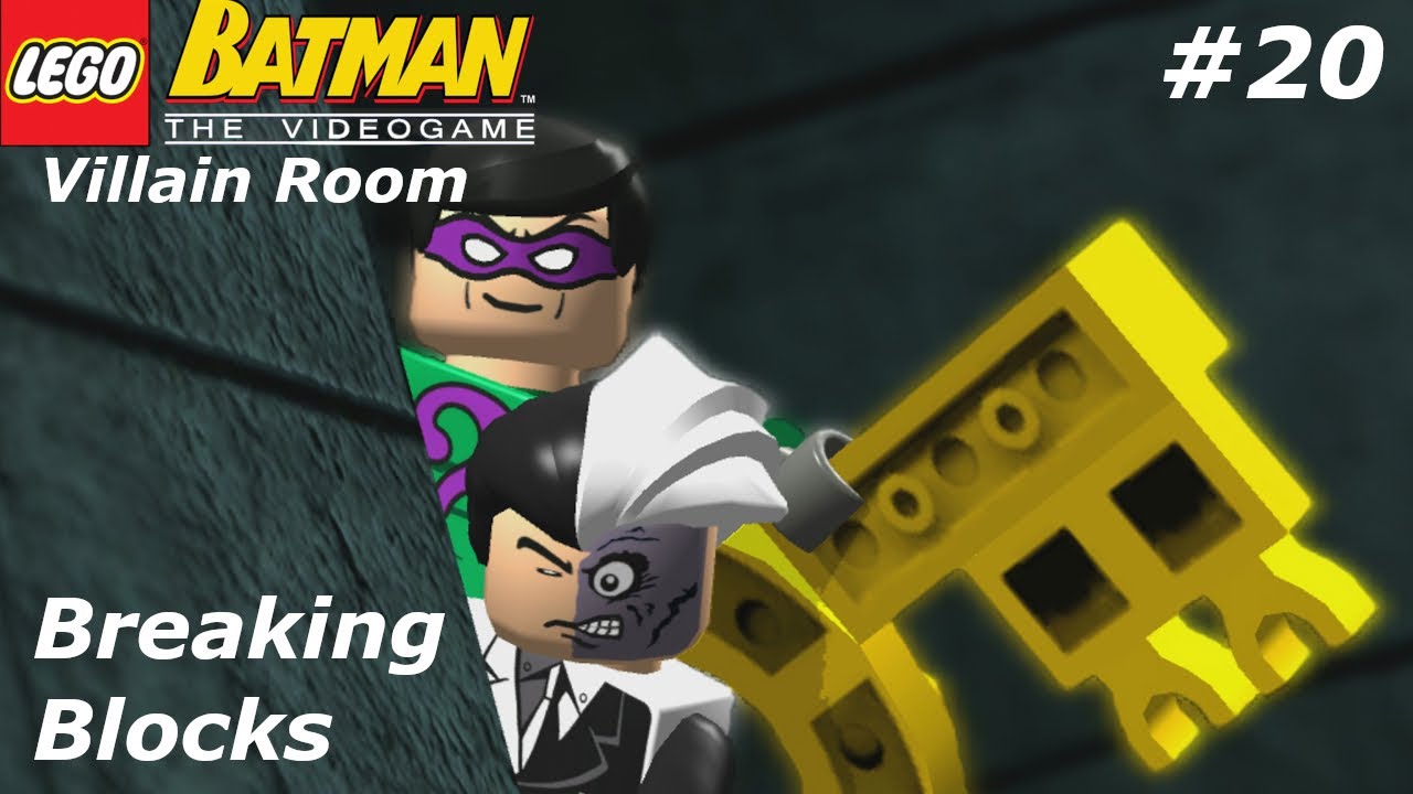 Lego Batman The Video Game 100% Walkthrough Part 20 No Commentary Breaking Blocks