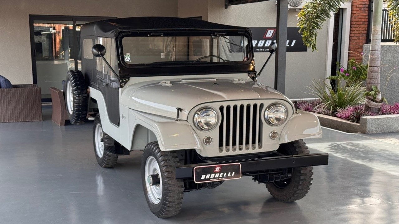 JEEP WILLYS CJ 5 4x4 1966 EM ESTADO DE OKM À VENDA