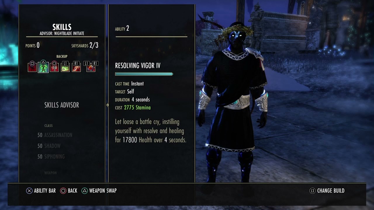 ESO: STAMBLADE: PvP FLAMES OF AMBITION /BUILD AND GAMEPLAY