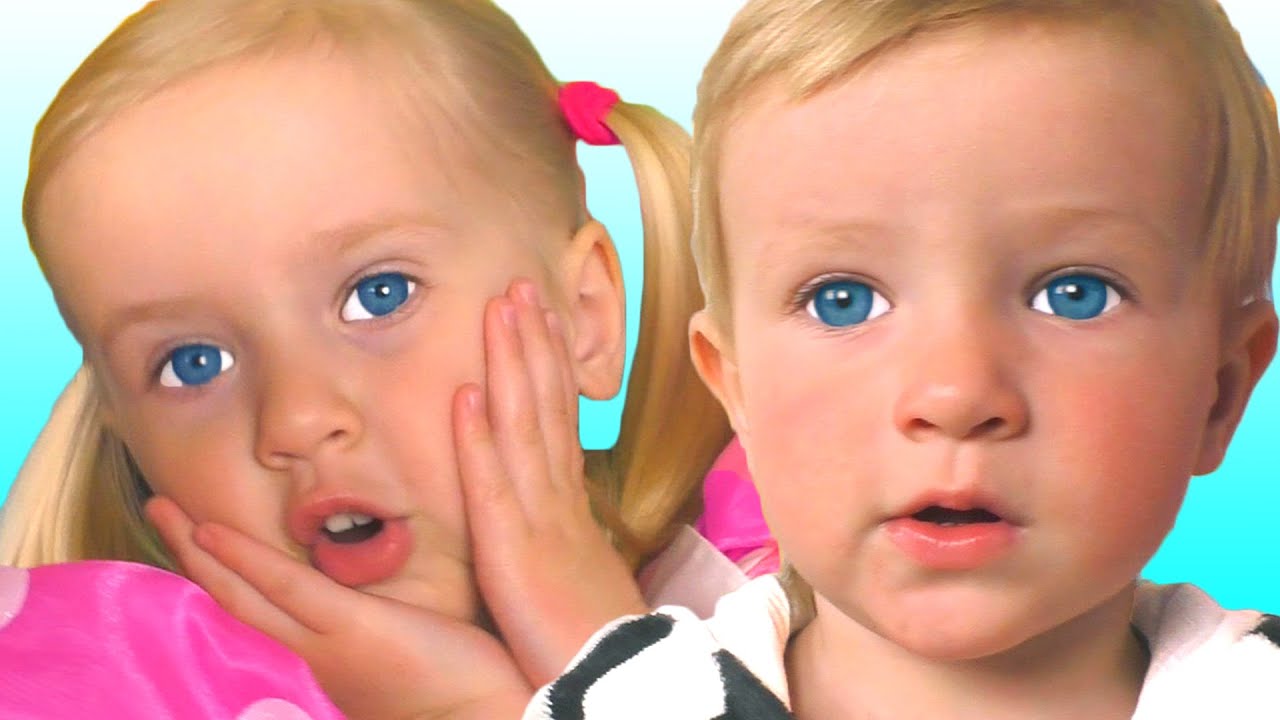 Canción Enferma  | Canciones Infantiles con Katya y Dima #2