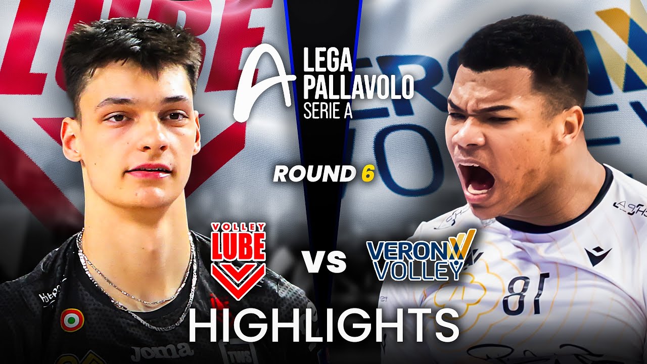 Lube vs Verona | Highlights | Italian Volleyball League 2025