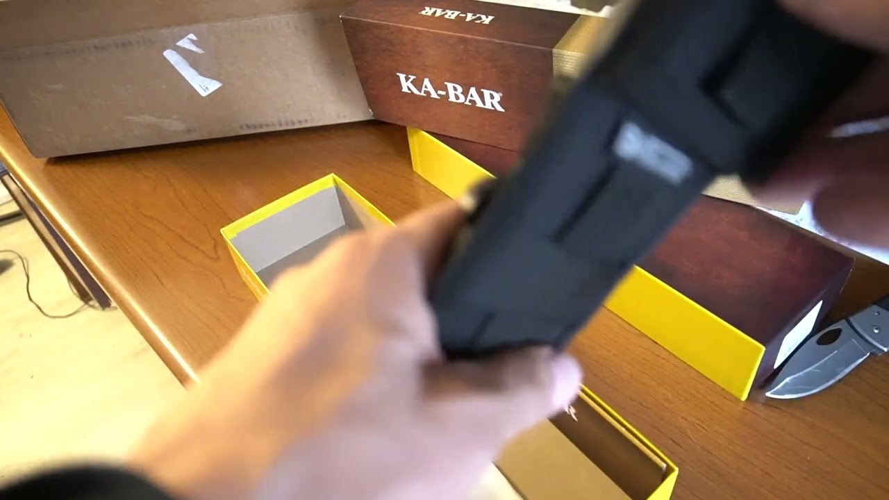 Kabar | BK7 | Becker Unboxing #kabar #unboxing #asmr #bk7 #knife