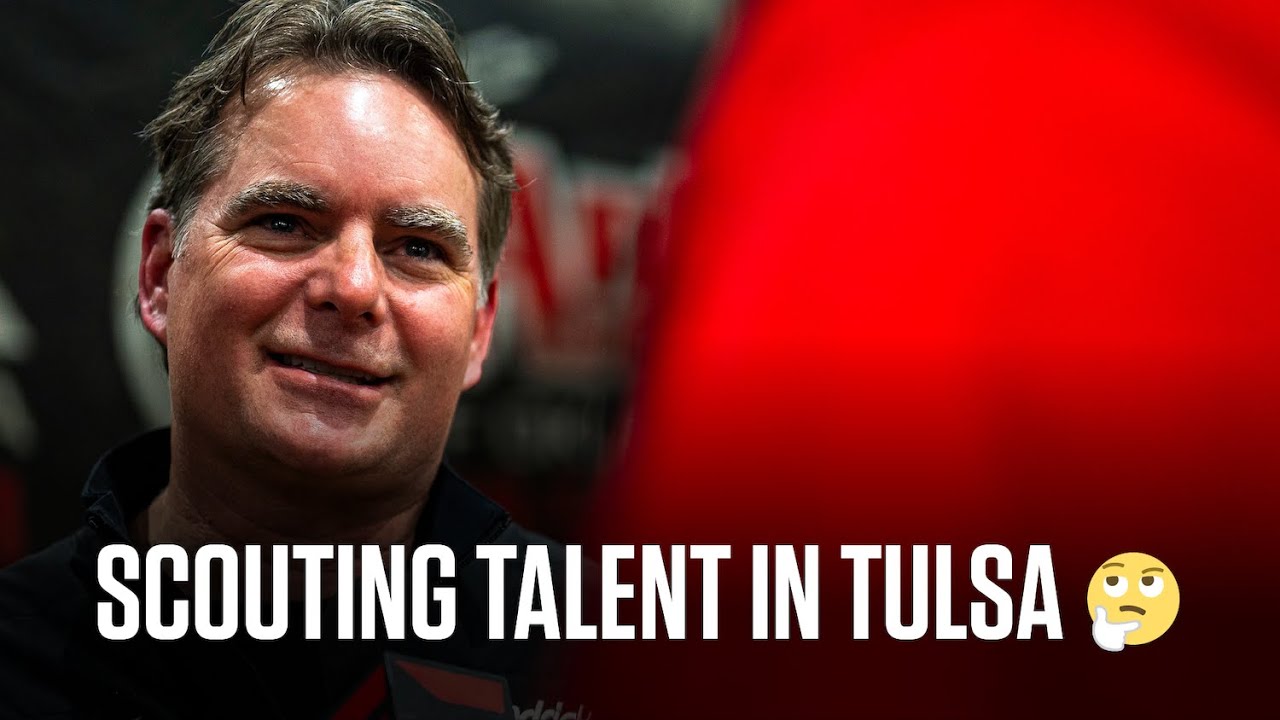 Is NASCAR Legend Jeff Gordon At The Chili Bowl Scouting Talent For Hendrick Motorsports?