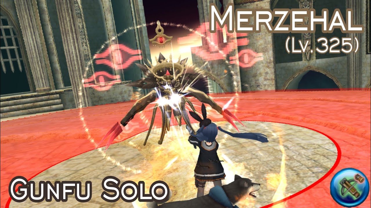 Solo Merzehal (Lv.325) - Gunfu (Bowgun/Knuckles) || Toram Online