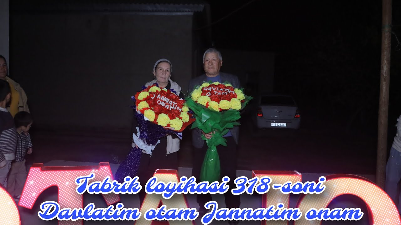 Tabrik loyihasi 318-soni Davlatim otam Jannatim onam..