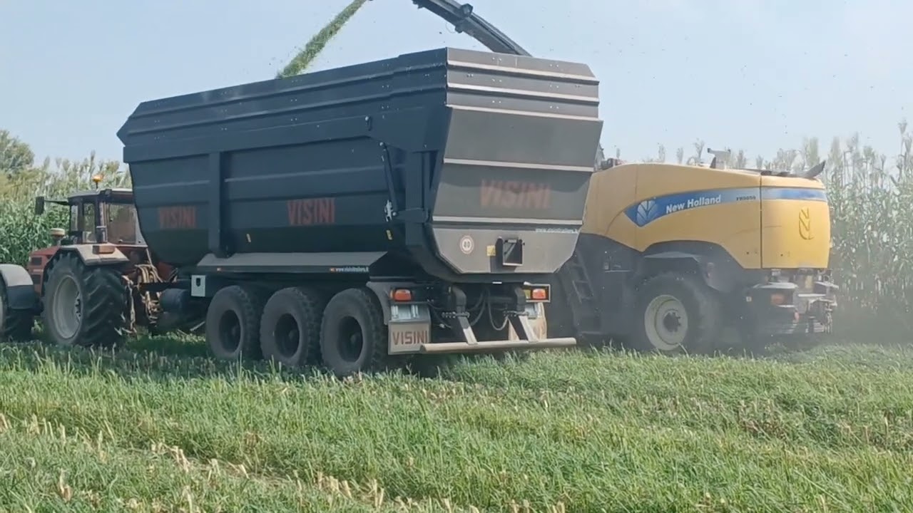 Trinciamo il sorgo | New Holland Fr9050