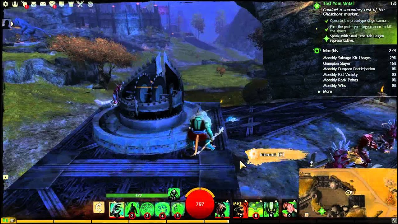 GW2 test ghost cannons