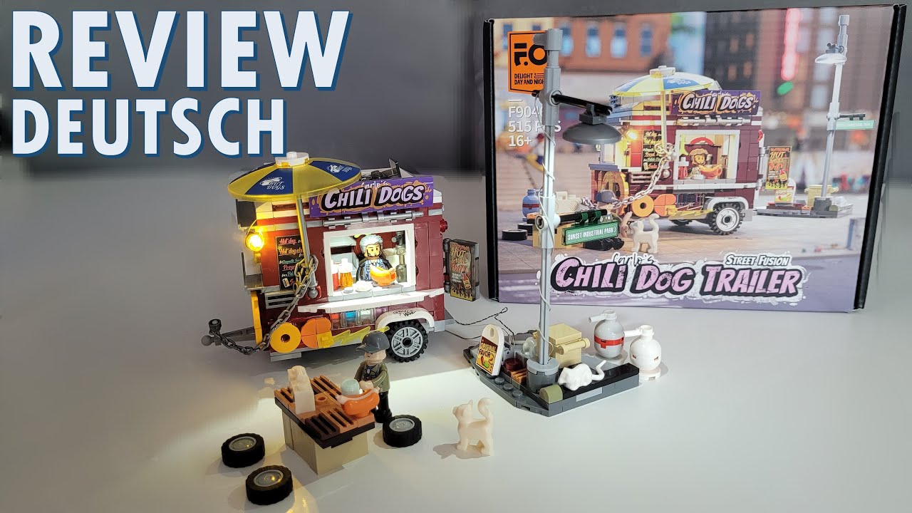 Lumibricks (FunWhole) F9046 Cili Dog Trailer | Review, Deutsch | Tobi’s Brick Space |
