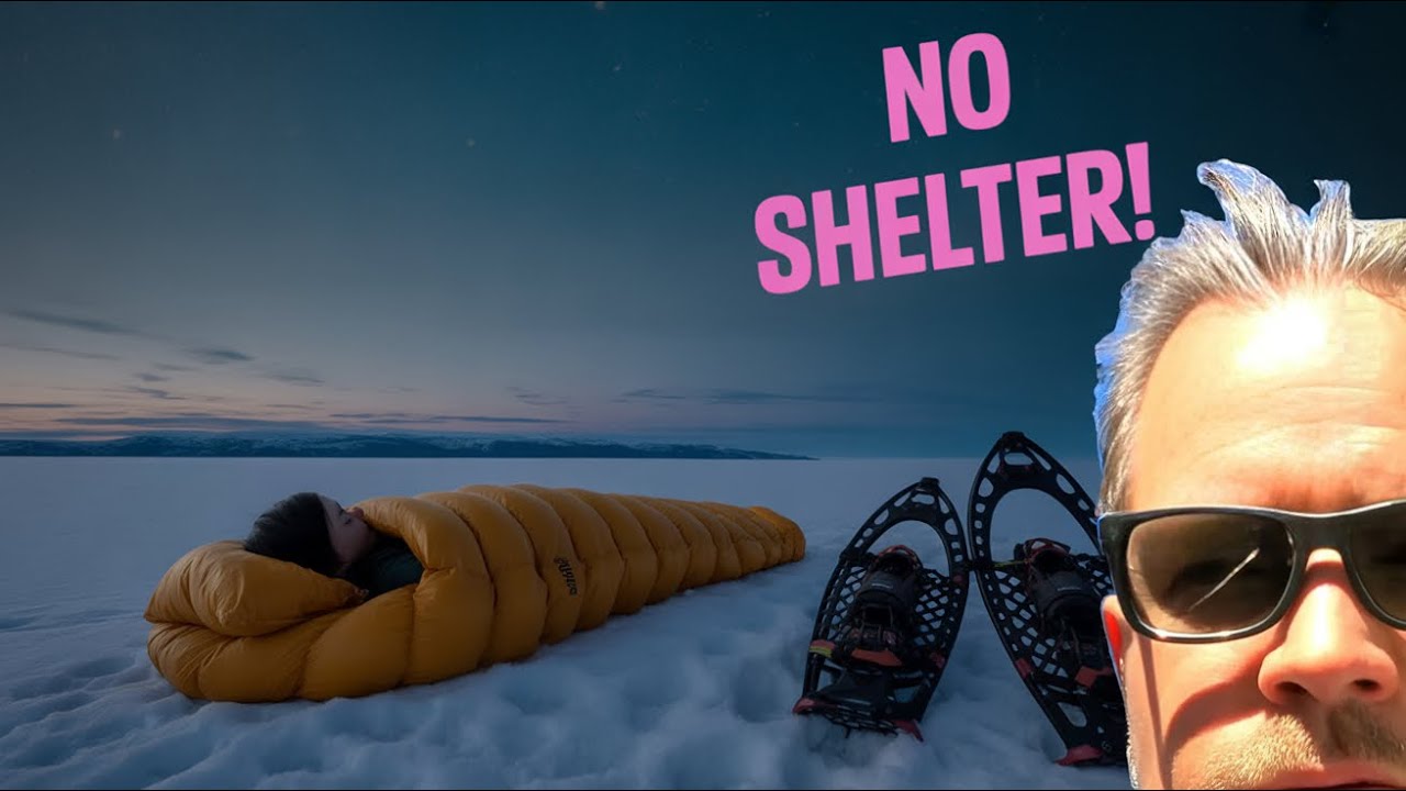 I Slept Outside at −29°C With NO TENT… Just My Sleep System