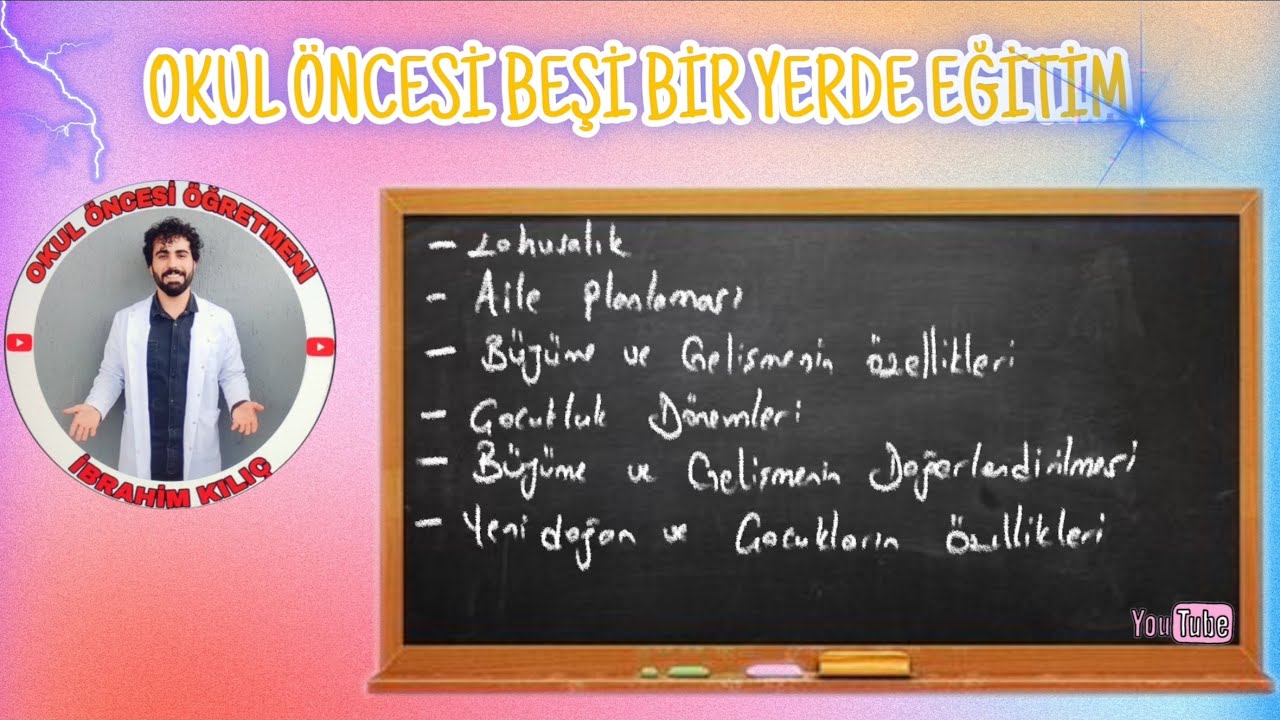 12-) Anne Çocuk Sağlığı ve İlkyardım Dersi Konu Anlatımı