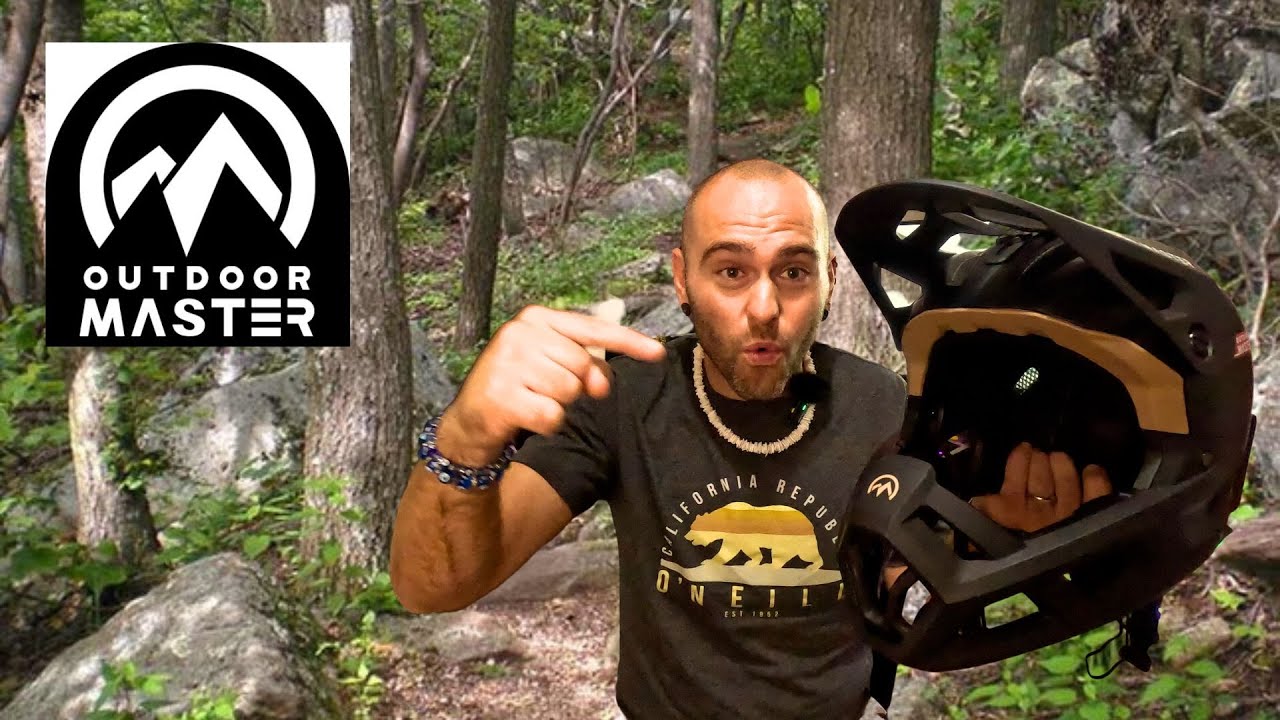 Самый ДОСТУПНЫЙ шлем для спуска по склону!!!!!! Открытый шлем MASTER Grizzly Full Face