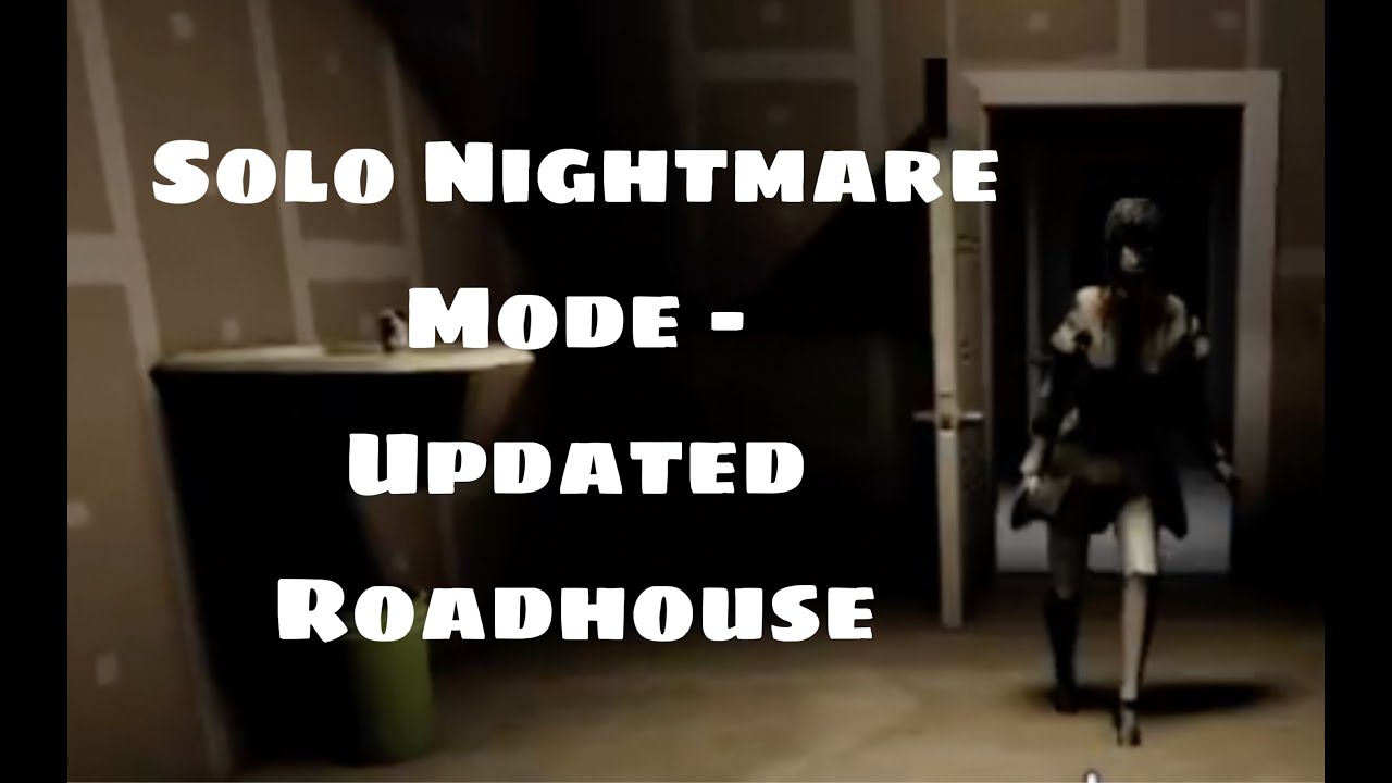 Solo Nightmare on Updated Roadhouse | Blair Roblox (Horror)