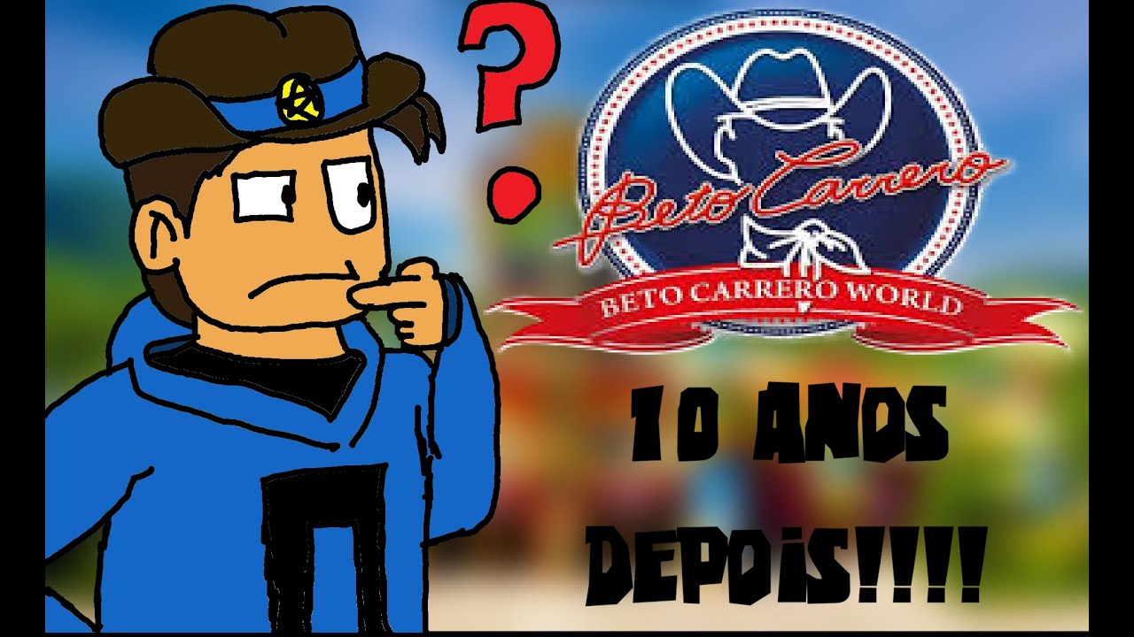 COMO foi IR para BETOa CARREIRO depois de 10 ANOS! - Galo Vlogs #1