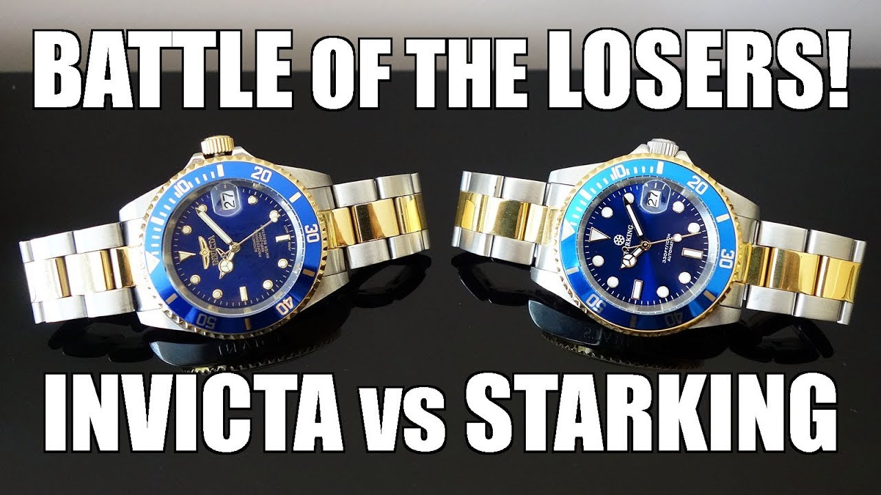 Automatic Dive Watch Duel! Invicta Pro Diver 8928OB vs Starking AM0261 - Perth WAtch #213