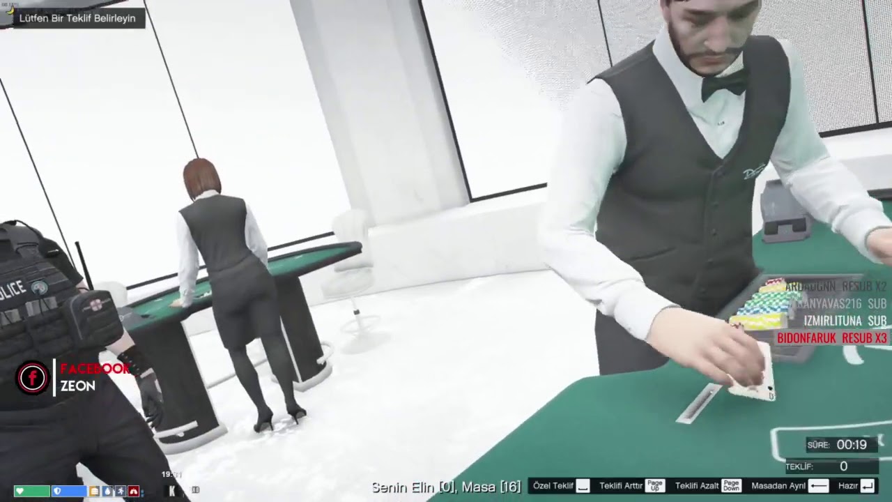 EDRP - ErikDalı RP l Nico Amir ve Oya Kumar Oynuyor ! Eğlenceli Blackjack :) .