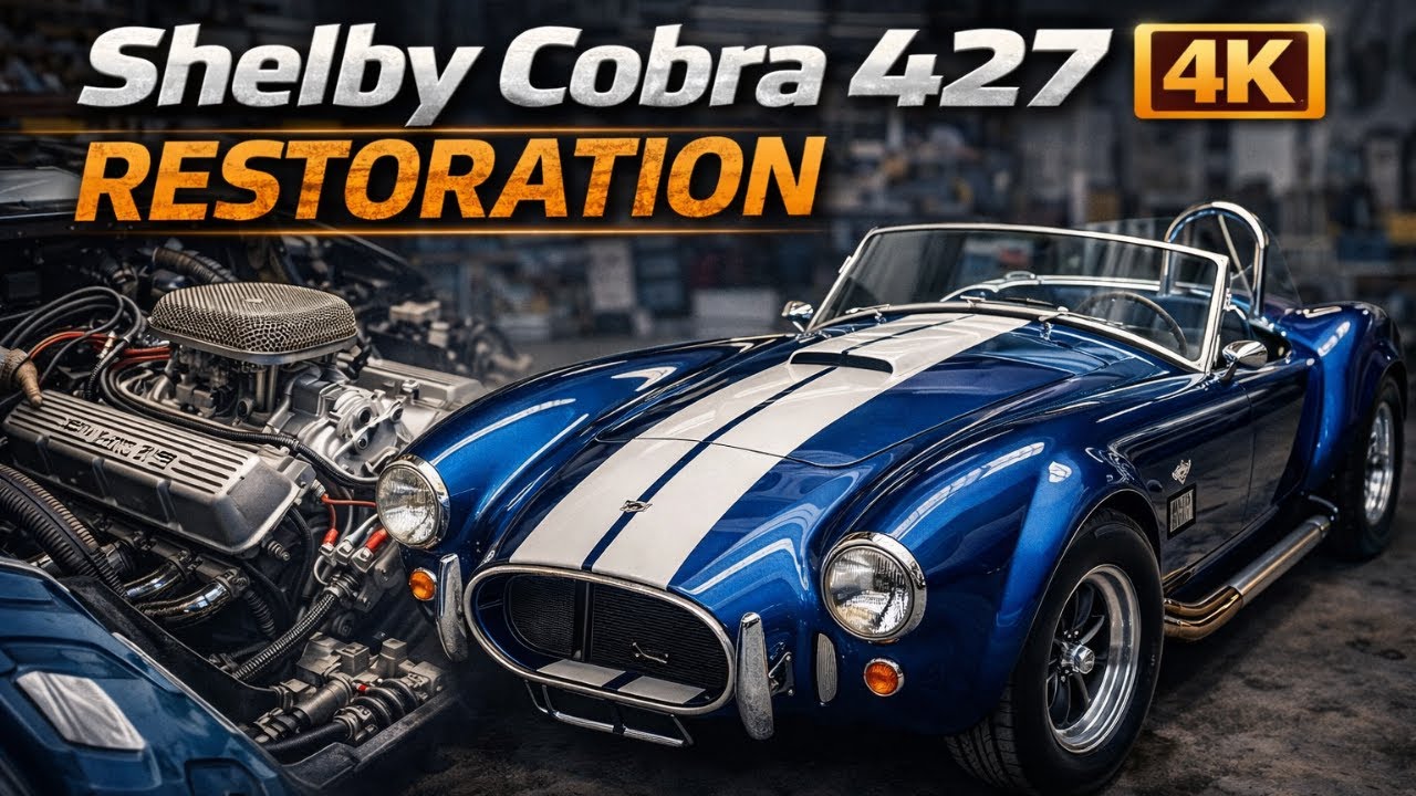 Shelby Cobra 427 Restoration | Reviving a Legendary American V8