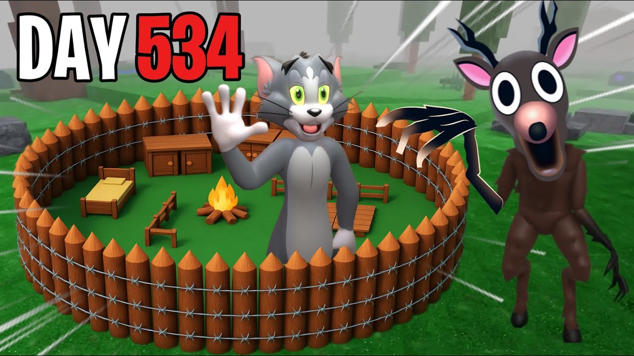99 nights in the forest - TOM BUILT SAFEST BASE IN THE GAME