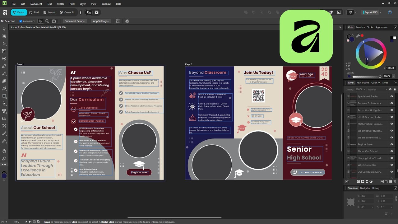 How to Open Illustrator Files (.AI) in Affinity - NEW 2026
