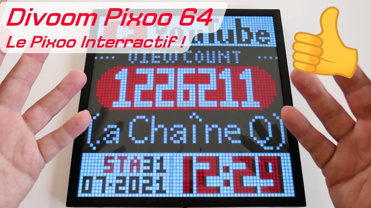 Divoom Pixoo 64 : 4096 pixels de bonheur !