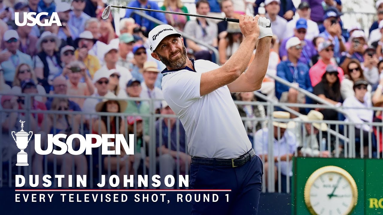 2023 U.S. Open Highlights: Dustin Johnson, Round 1 | Every Televised Shot