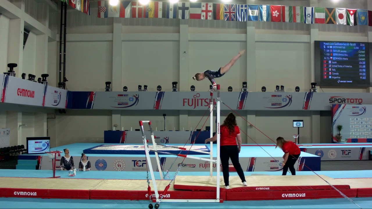 TAYLOR Jemima (GBR) - 2023 Artistic Junior Worlds - Qualifications Uneven Bars