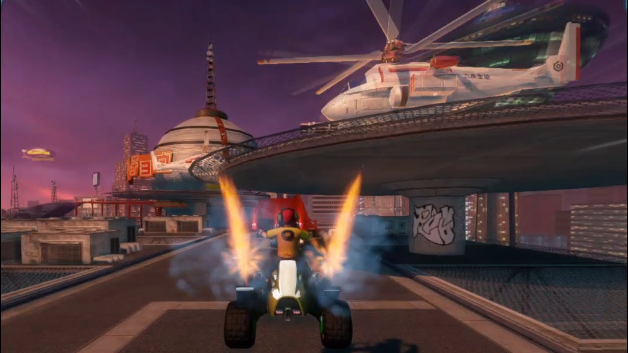 BEAT Graffiti City HARDest Difficulty! Sonic & All-Stars Racing Transformed (2021)