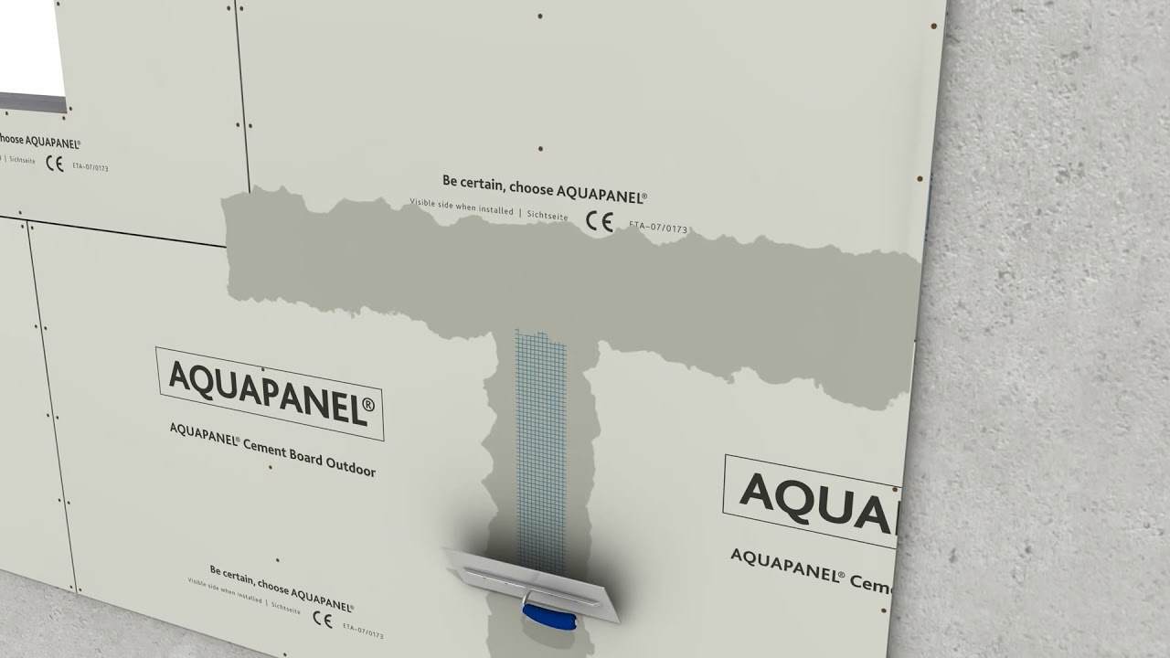 Knauf Exterior Wall    Double Stud Installation AQUAPANEL hK5IiuZSLwY
