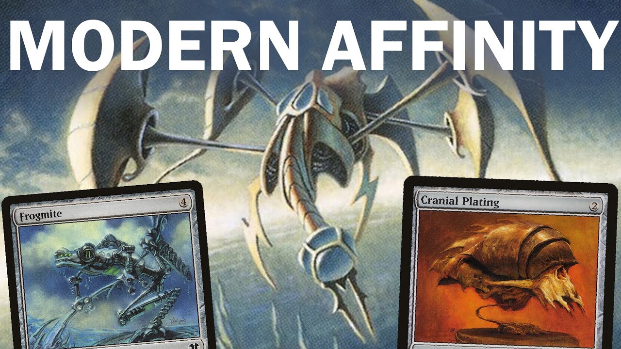 WHO NEEDS MOX OPAL? Modern Azorius Affinity. Classic Cranial Plating Artifact Aggro with MH2 MTG