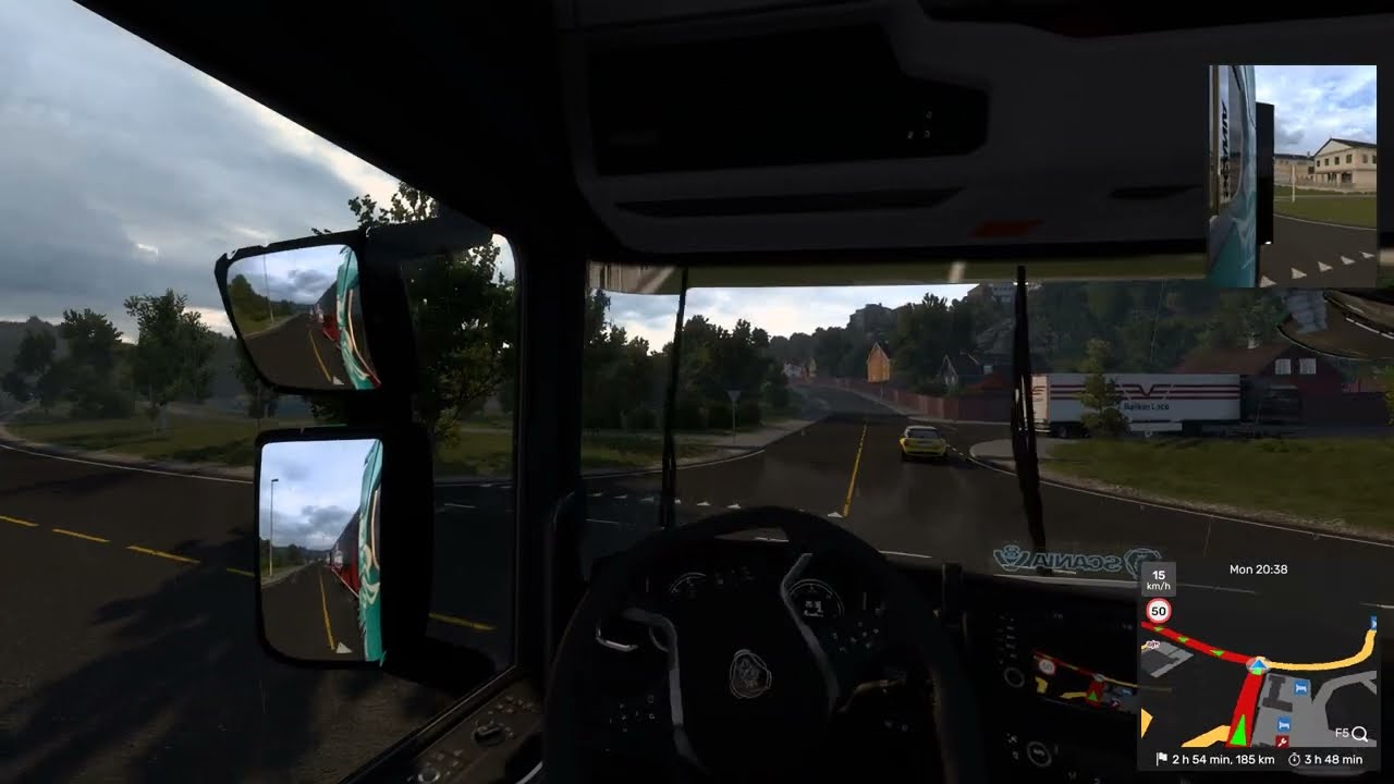 24t of Ketchup for the Worlds largest Hot Dog! ETS2 Sweet Truck Haul job 281. Aarhus to Stavanger,N