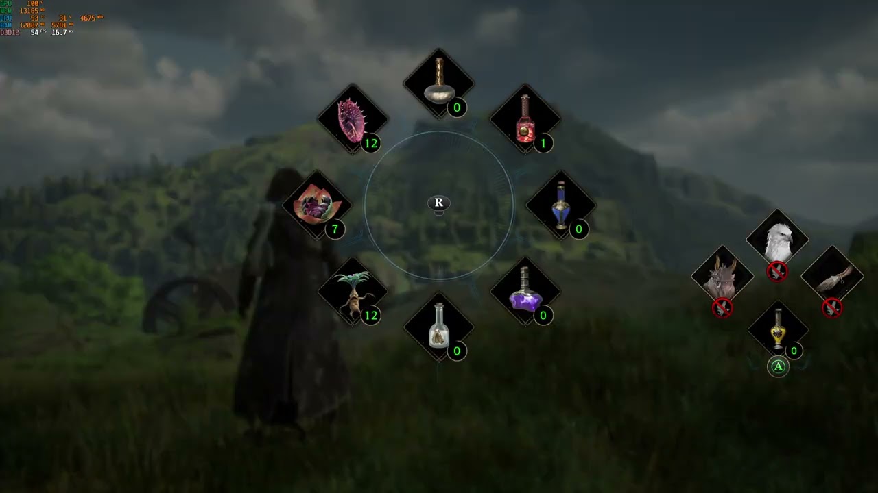 Hogwarts Legacy1440p with xess on and off with game play on the ryzen 5700x and intel arc A770 LE