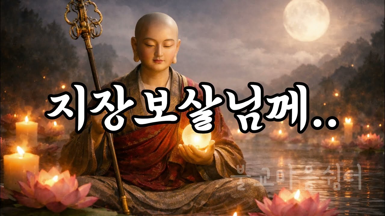 지장보살님께...감사올립니다... #불경 #불교음악 #불교명상 #불교경전 #불교 #불교명언#불교진언 #부처님 #관세음보살 #지장보살#힐링음악 #힐링 #명상 #명상음악 #기도
