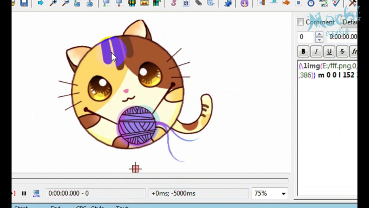 [Tutorial][Aegisub] Chèn PNG vào Aegisub