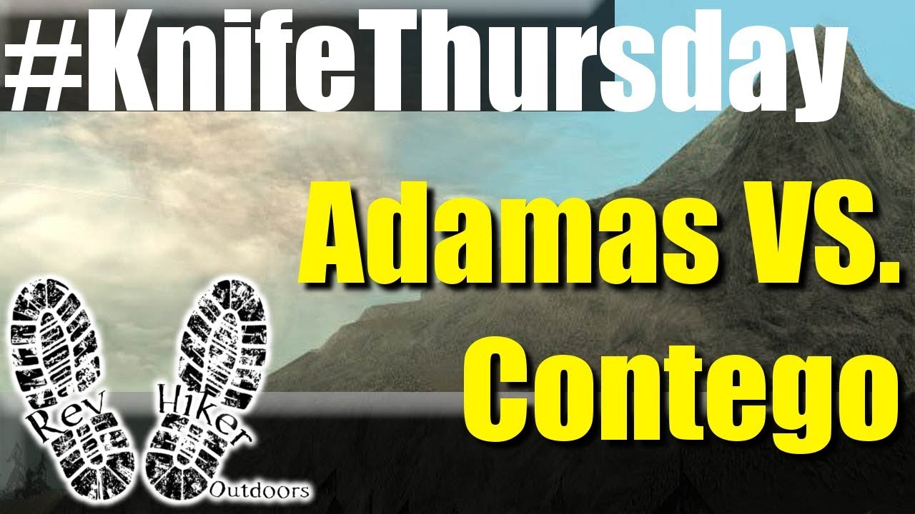 Benchmade Adamas vs. Contego- Hard Use Showdown #KnifeThursday | RevHiker