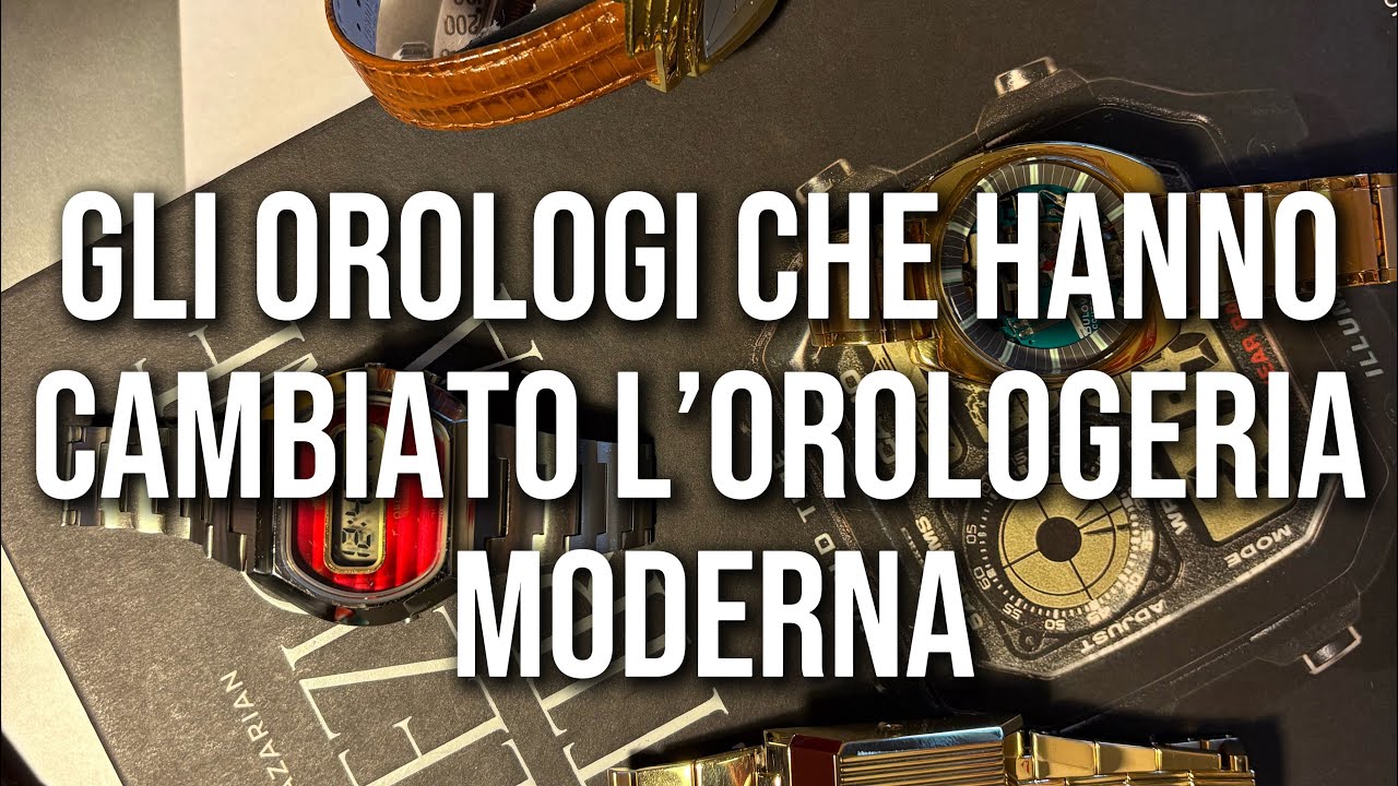 Gli orologi che ci hanno cambiato(non meccanici)